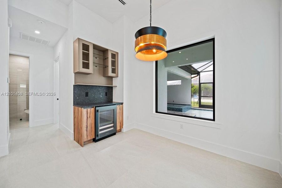 Furnished interior view inside a new home in , Cape Coral (Image 43).