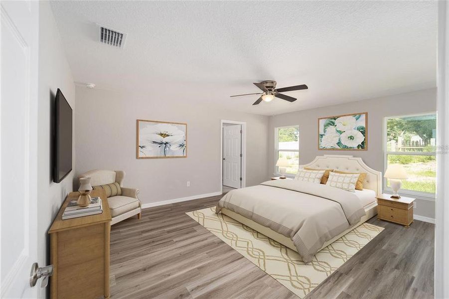 Furnished interior view inside a new home in , Summerfield (Image 3).