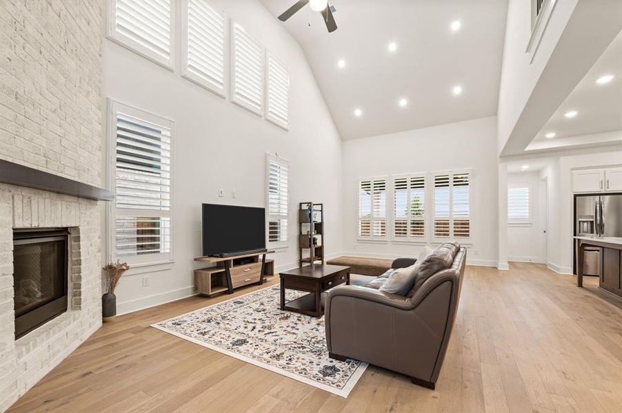 Furnished interior view inside a new home in Wildflower Ranch, Fort Worth (Image 7).
