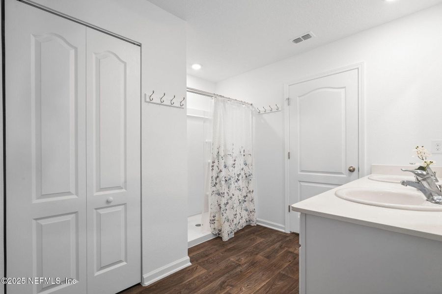 Furnished interior view inside a new home in Entrada, St. Augustine (Image 33).