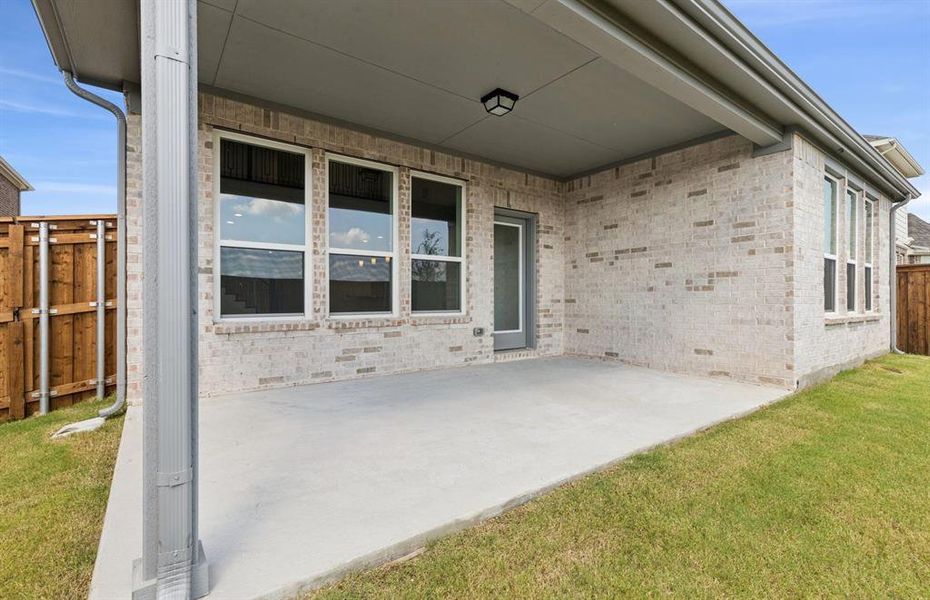 Covered patio Covered patio