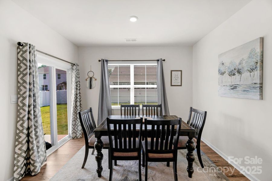 Dining Room with Patio Access Dining Room with Patio Access