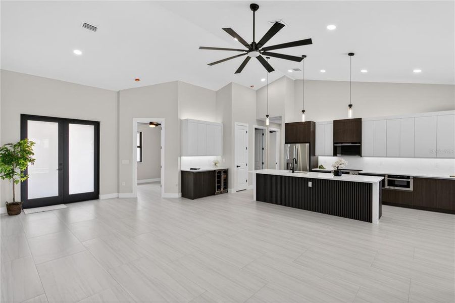 Furnished interior view inside a new home in , Cape Coral (Image 5).