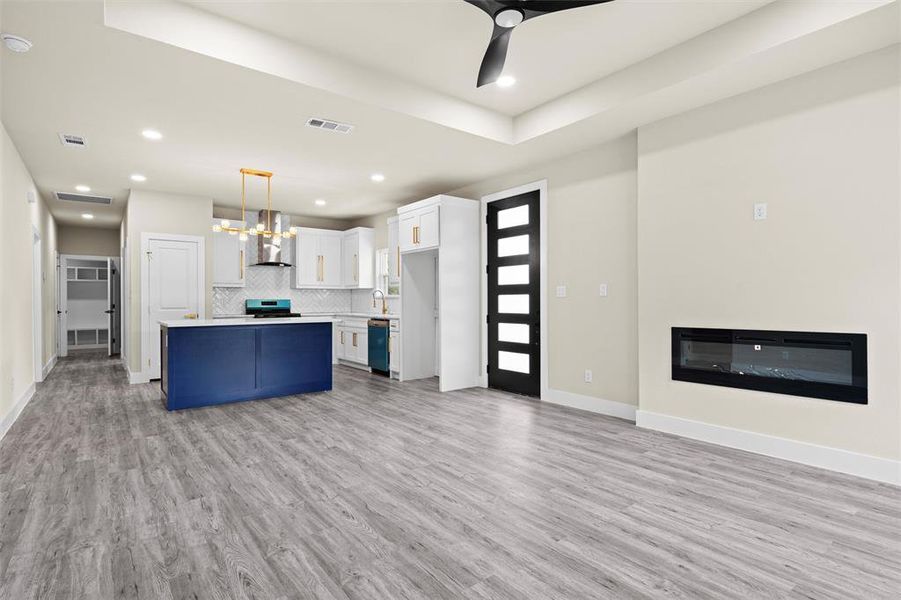 Furnished interior view inside a new home in , Ennis (Image 7). Furnished interior view inside a new home in , Ennis (Image 7).