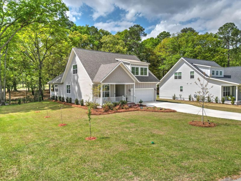 Front exterior of a new home in , Santee, SC, highlighting curb appeal (Image 27).
