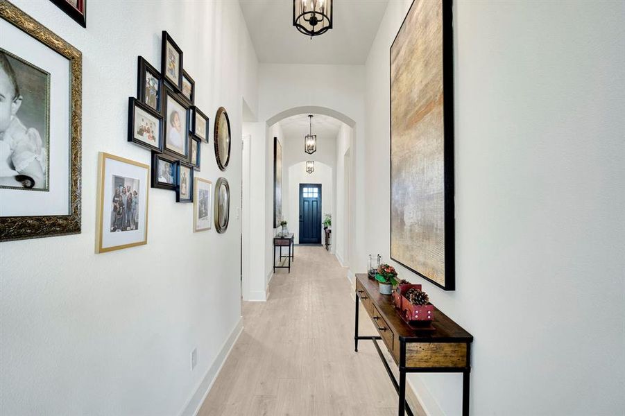 Furnished interior view inside a new home in , Midlothian (Image 30).