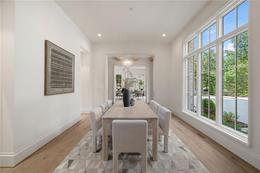 Furnished interior view inside a new home in , Atlanta (Image 36).