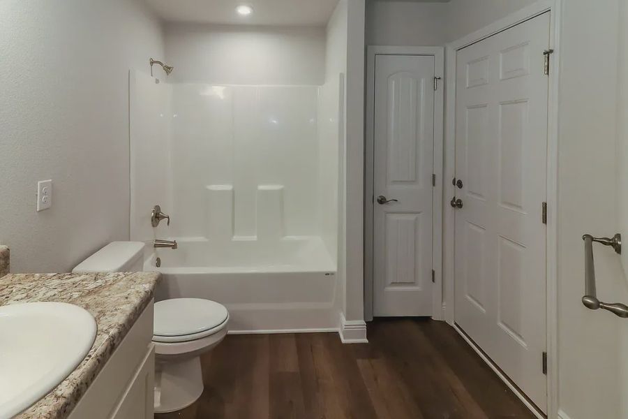 Furnished interior view inside a new home in Parkland Place, Pace (Image 10).