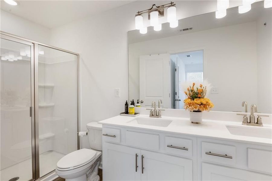 Furnished interior view inside a new home in Laurelwood, Douglasville (Image 15).
