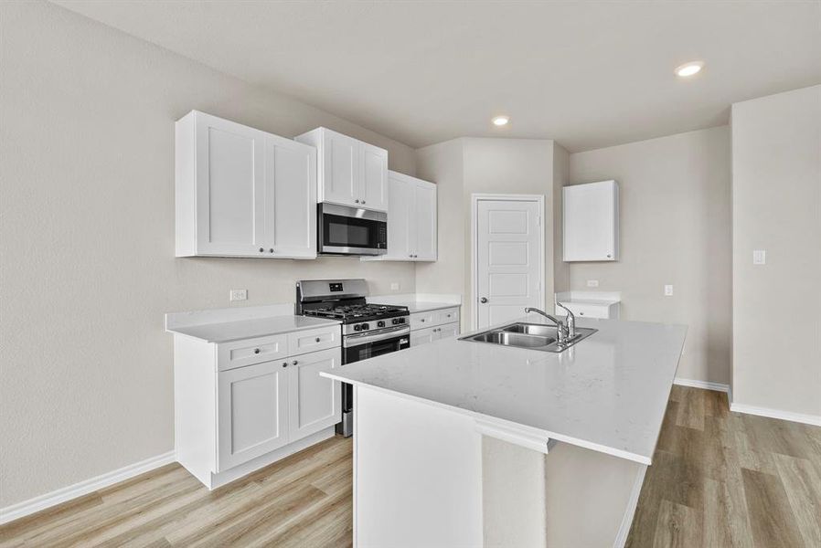 Furnished interior view inside a new home in Terra Trace, Fort Worth (Image 10).