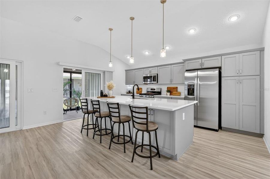 Furnished interior view inside a new home in , The Villages (Image 5). Furnished interior view inside a new home in , The Villages (Image 5).