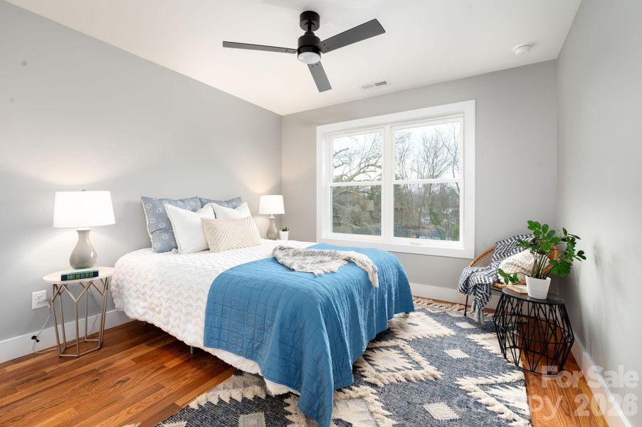 Second Bedroom with Treetop Views