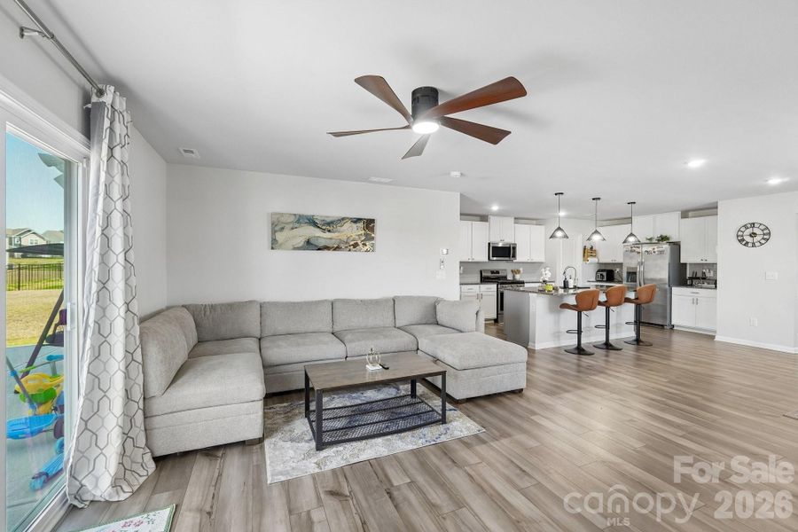 Furnished interior view inside a new home in , Charlotte (Image 11).