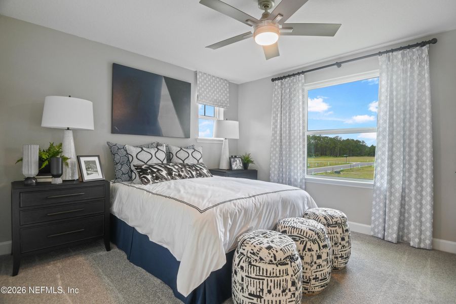 Furnished interior view inside a new home in , St. Augustine (Image 8).