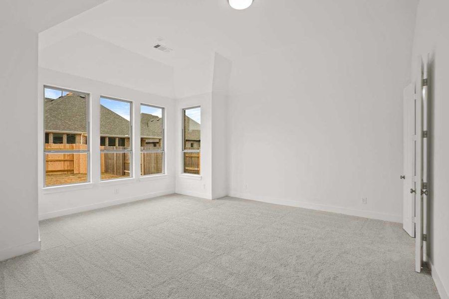 Representative Primary Bedroom - some options shown