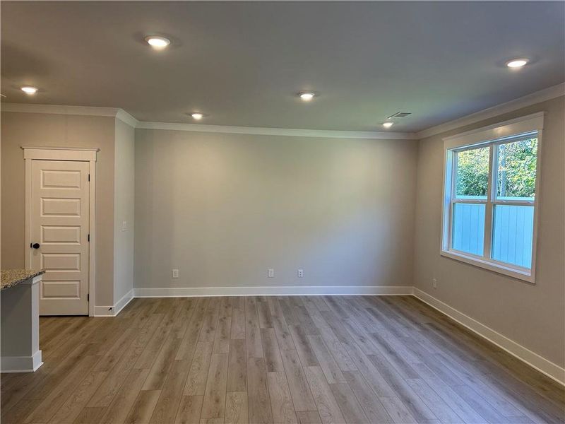 Spacious, unfurnished interior of a new home in Millstone at Mundy Mill, Gainesville (Image 26). Spacious, unfurnished interior of a new home in Millstone at Mundy Mill, Gainesville (Image 26).