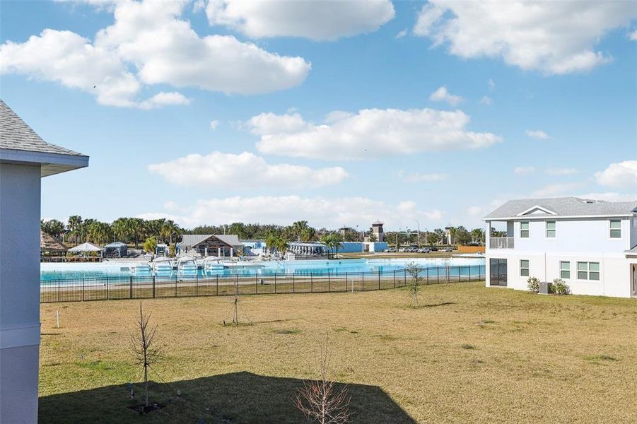 Exterior details and patio area of a home in Lagoon Residences at Epperson, Wesley Chapel (Image 21).
