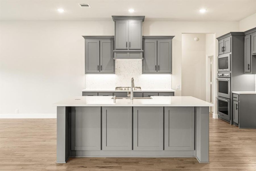 Furnished interior view inside a new home in Rockwood 65, Mansfield (Image 8).