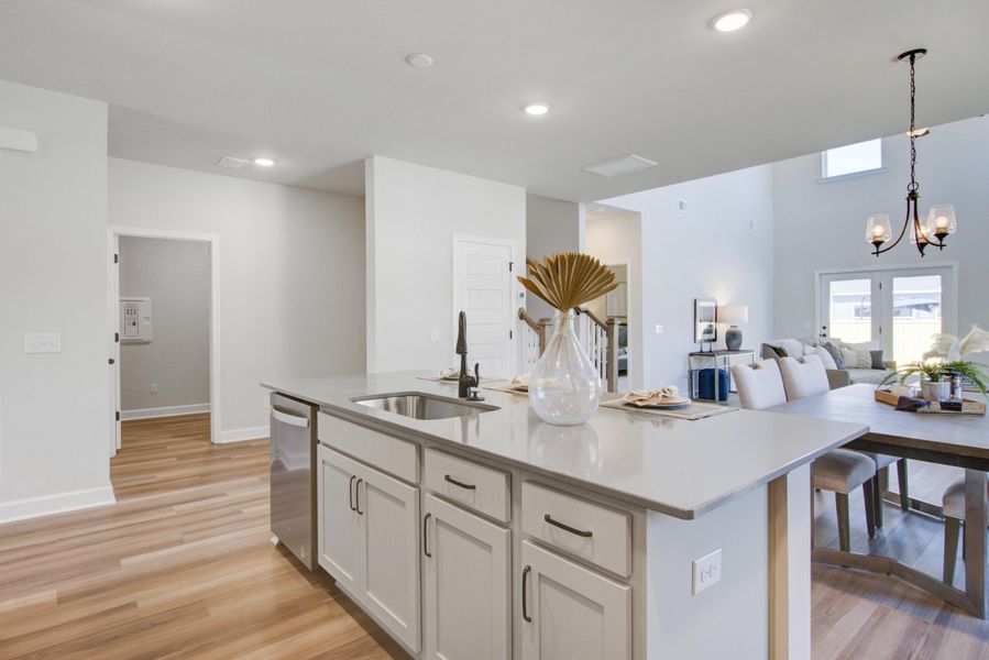 Furnished interior view inside a new home in , Summerville (Image 10).
