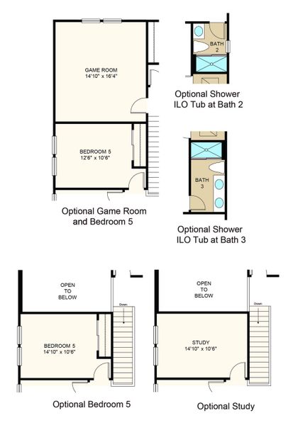 2D floor plan layout of this home in Westview, Poinciana, FL (Image 20). 2D floor plan layout of this home in Westview, Poinciana, FL (Image 20).