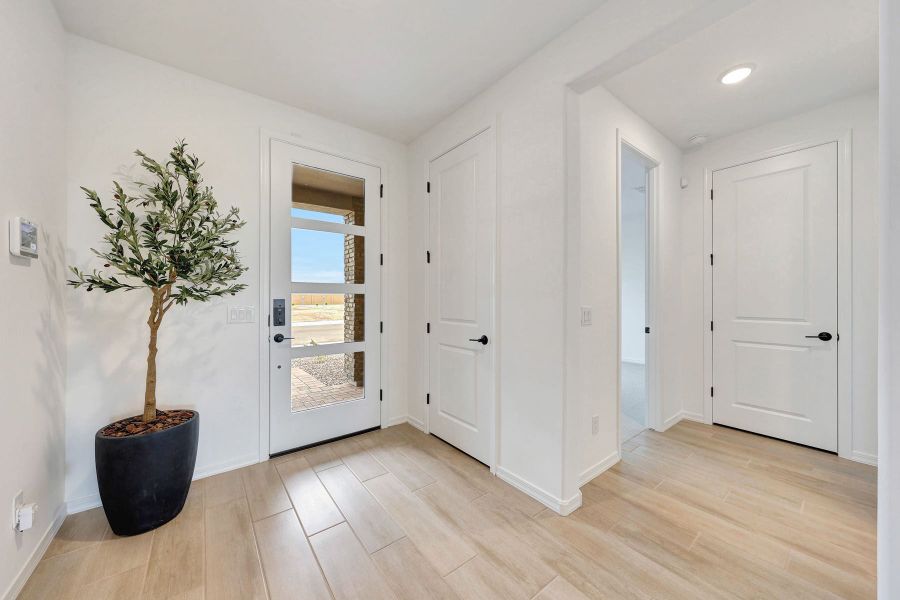 Representative unfurnished interior of a home built from the Ash by Mattamy Homes in Las Ventanas, Goodyear (Image 15).