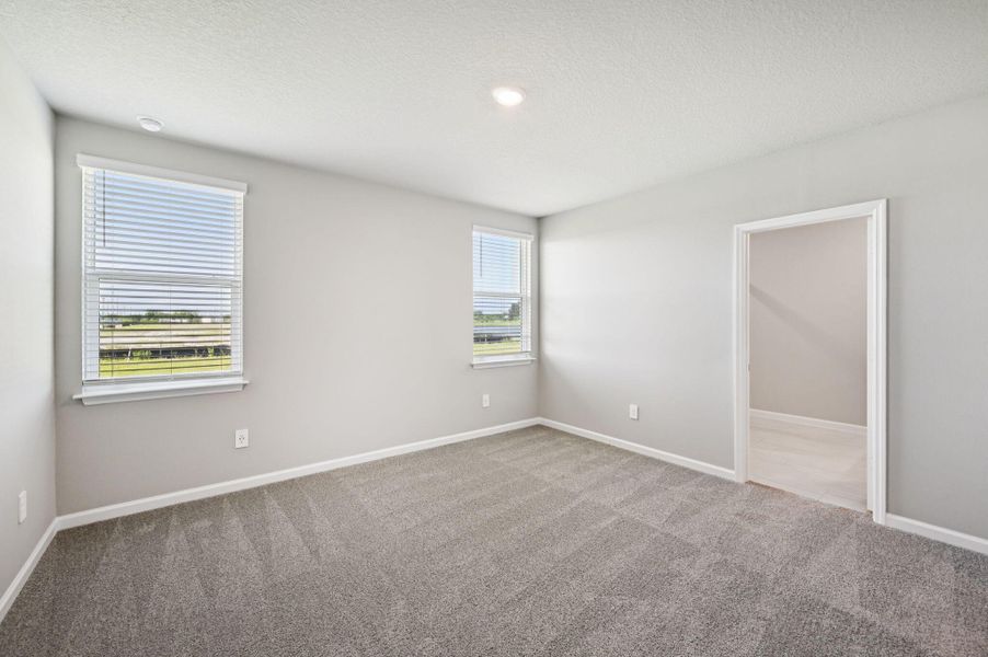 Spacious, unfurnished interior of a new home in Hampton Park - Classic Series, Vero Beach (Image 32). Spacious, unfurnished interior of a new home in Hampton Park - Classic Series, Vero Beach (Image 32).