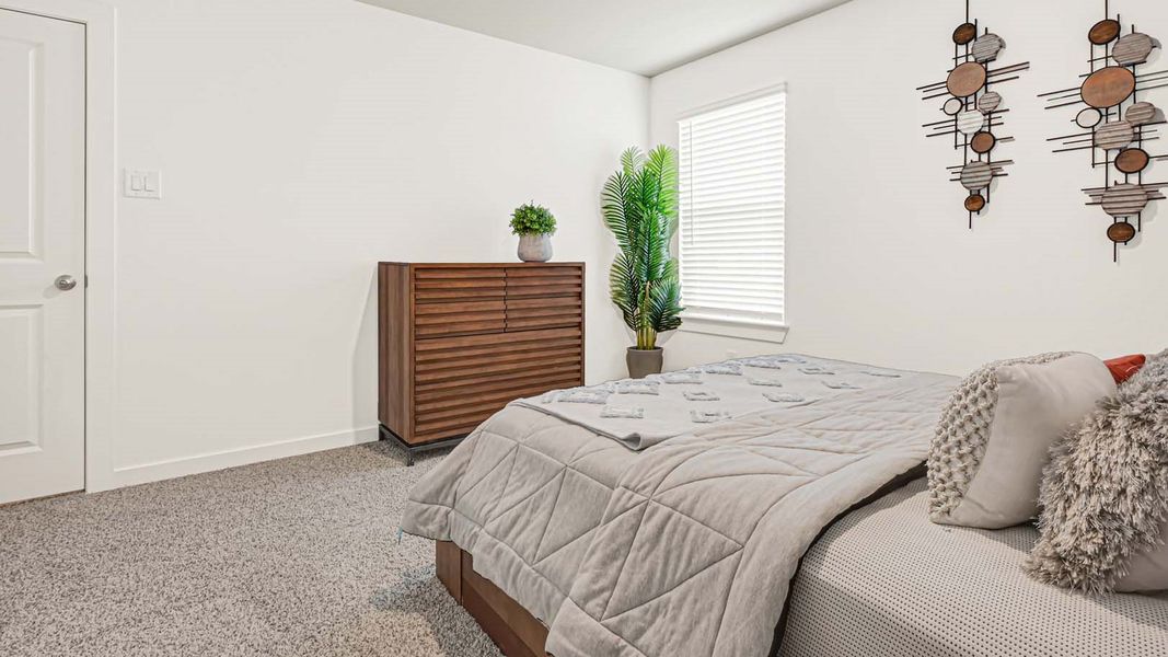 Furnished interior view inside a new home in Tamarron, Fulshear (Image 19).
