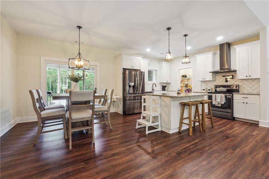 Furnished interior view inside a new home in , Winston (Image 21). Furnished interior view inside a new home in , Winston (Image 21).