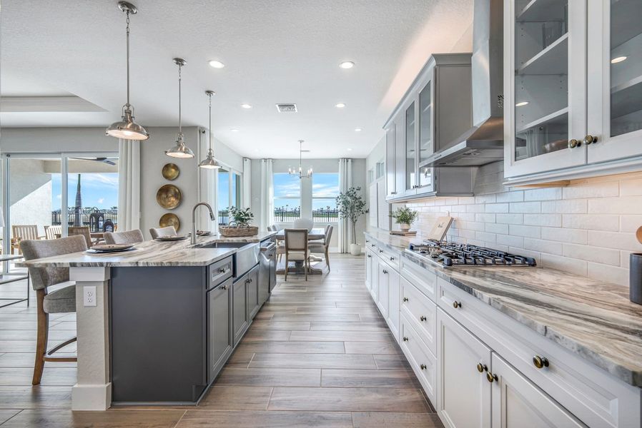 Representative furnished interior of a home built from the Charlotte II by William Ryan Homes in River Preserve Estates, Parrish (Image 11).