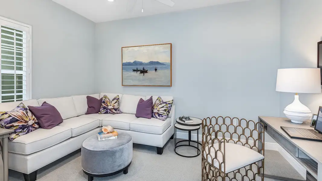 Representative furnished interior of a home built from the Patriot by Neal Communities in Boca Royale Golf & Country Club at Wellen Park, Englewood (Image 7).