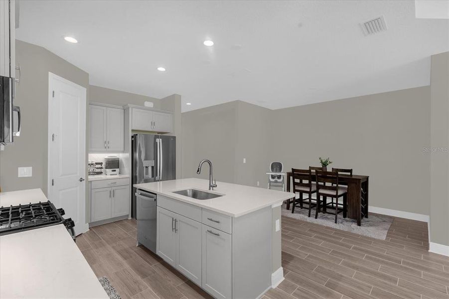 Furnished interior view inside a new home in Canoe Creek, Parrish (Image 5).