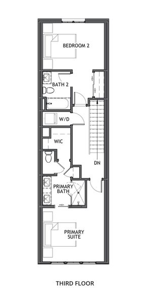 2D floor plan layout for the Anniston by Brock Built in The Gathering Alpharetta, Alpharetta, GA (Image 5). 2D floor plan layout for the Anniston by Brock Built in The Gathering Alpharetta, Alpharetta, GA (Image 5).