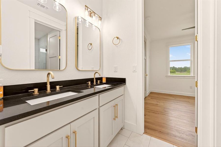 Furnished interior view inside a new home in , Mount Pleasant (Image 16).
