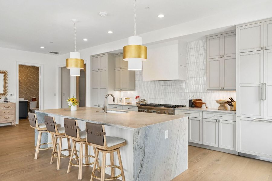 Furnished interior view inside a new home in , Charleston (Image 8).