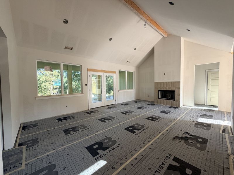 Construction in progress for homes built from the The Duncan by Zeal Home Builders in Parallel Pastures, Poolville, TX (Image 6).