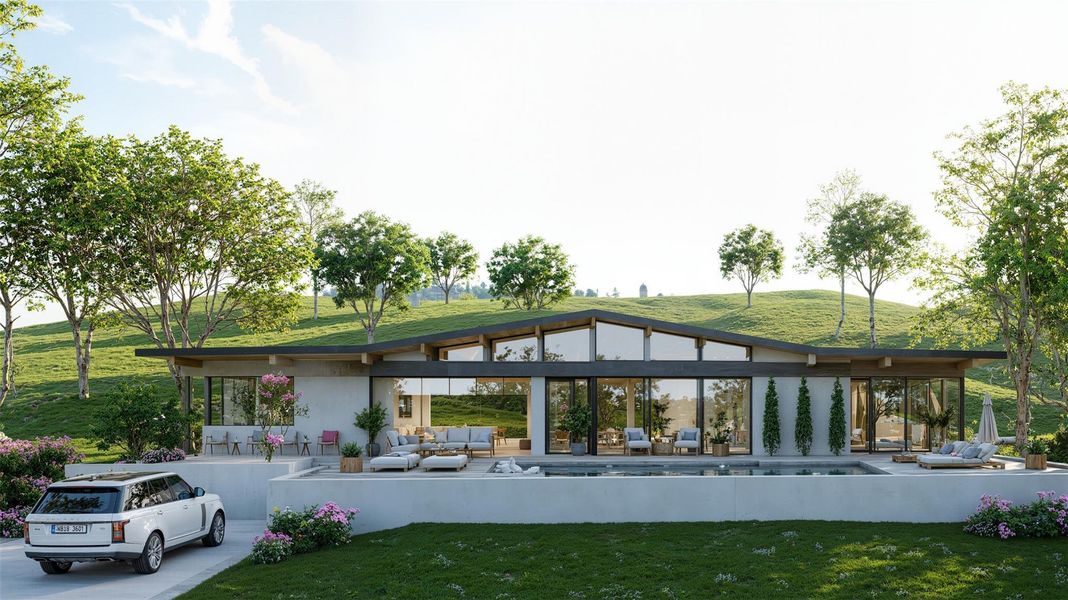 Exterior details and patio area of a home in , Canyon Lake (Image 4).