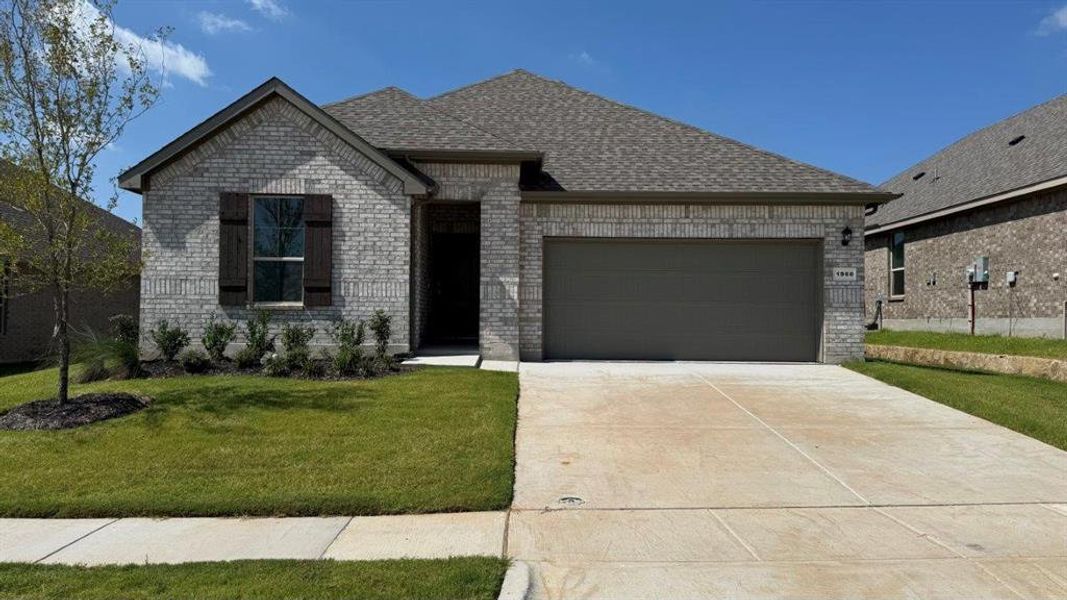 Front Elevation - D.R. Horton's Lexington Floorplan Elevation G - All Home and community information, including pricing, included features, terms, availability and amenities, are subject to change at any time without notice or obligation. All Drawings, pictures, photographs, video, square footages, floor plans, elevations, features, colors and sizes are approximate for illustration purposes only and will vary from the homes as built. Front Elevation - D.R. Horton's Lexington Floorplan Elevation G - All Home and community information, including pricing, included features, terms, availability and amenities, are subject to change at any time without notice or obligation. All Drawings, pictures, photographs, video, square footages, floor plans, elevations, features, colors and sizes are approximate for illustration purposes only and will vary from the homes as built.