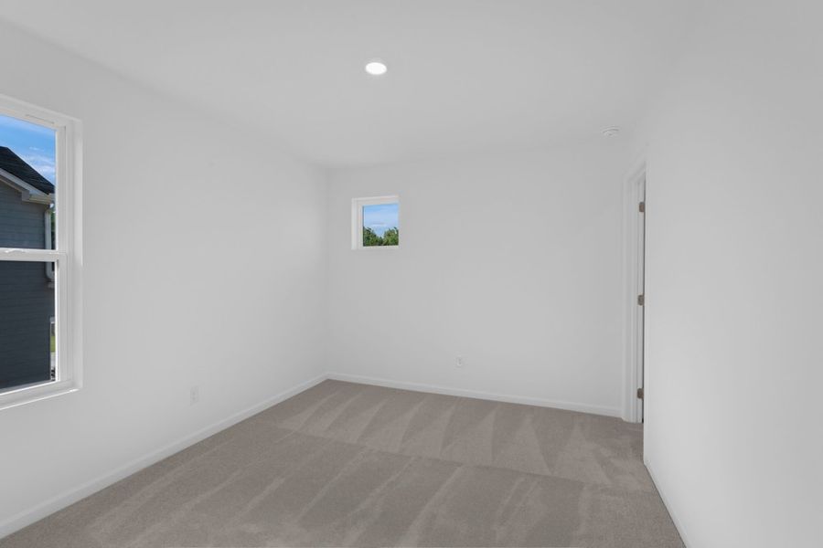 Representative unfurnished interior of a home built from the Jefferson by Taylor Morrison in Heritage River, Euharlee (Image 28).