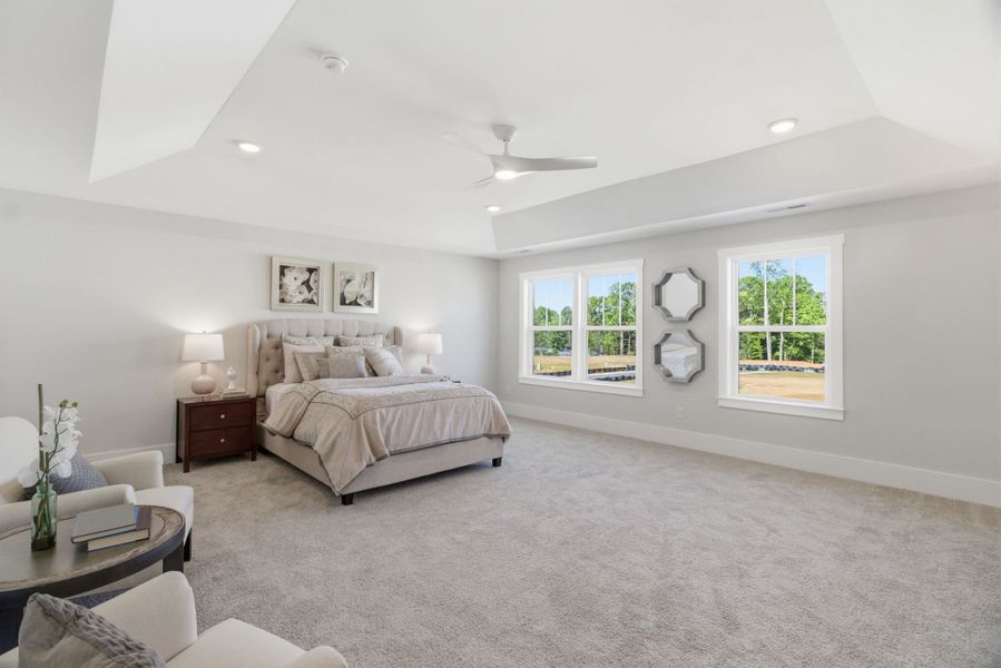 Furnished interior view inside a new home in Parc Northwest, Elon (Image 17).