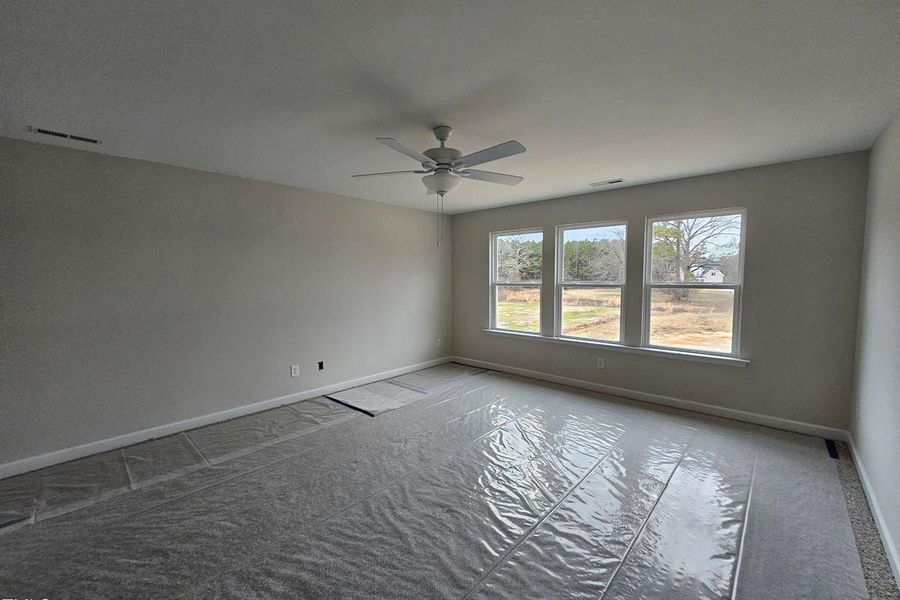 Spacious, unfurnished interior of a new home in Wellers Knoll, Lillington (Image 27). Spacious, unfurnished interior of a new home in Wellers Knoll, Lillington (Image 27).