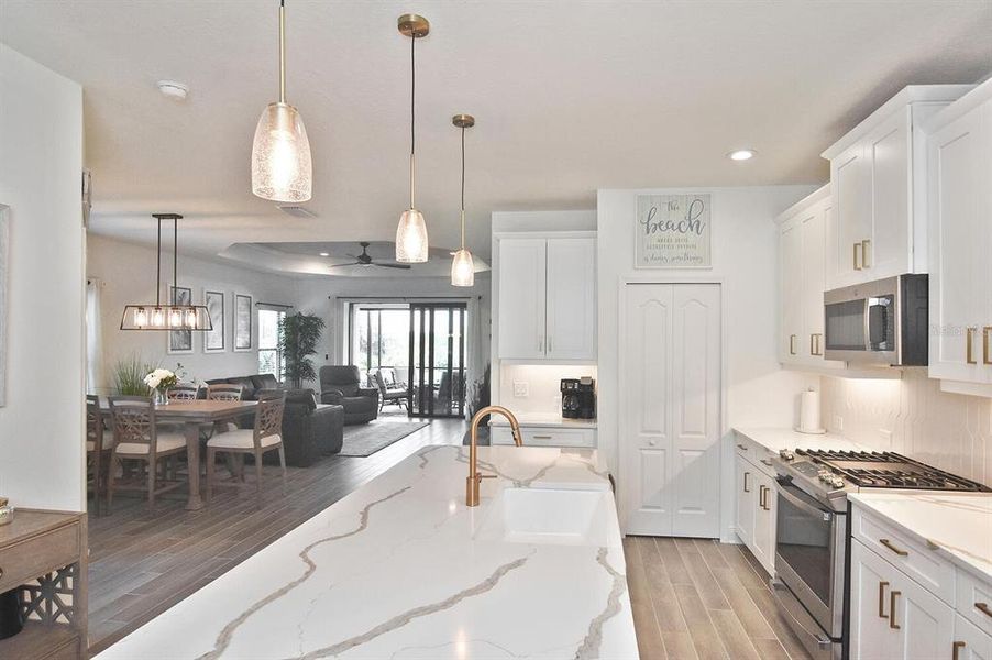 Furnished interior view inside a new home in , Englewood (Image 13).