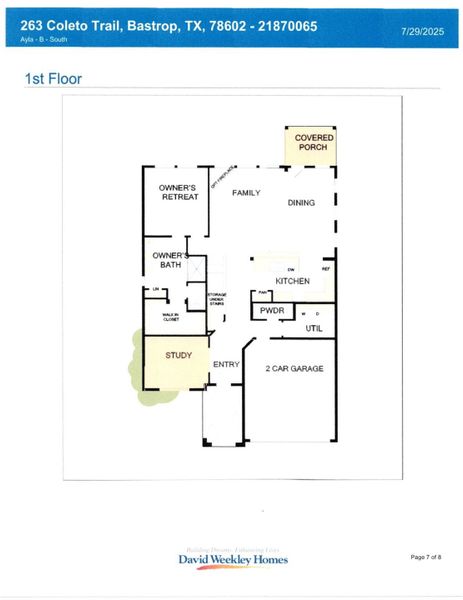 Floor Plan - 1st Floor Floor Plan - 1st Floor