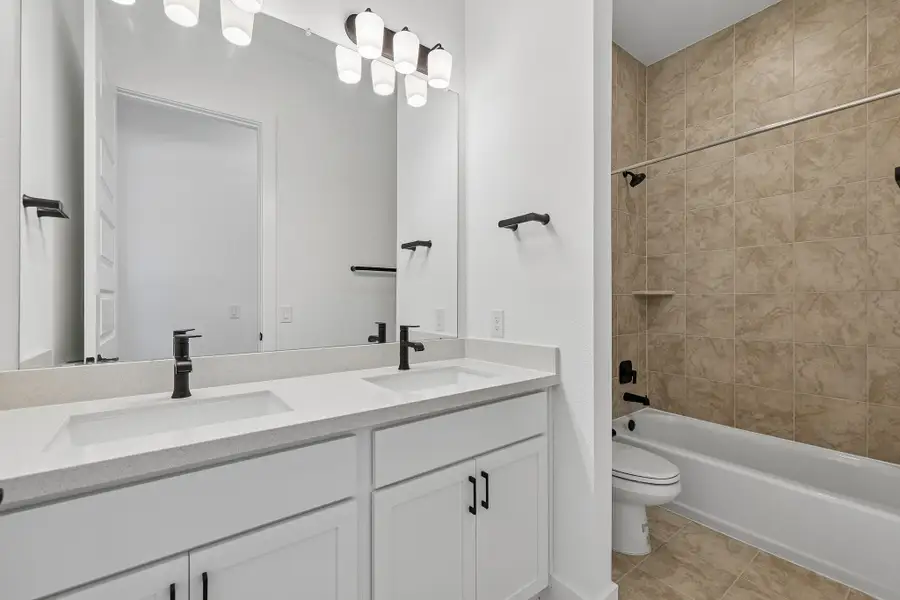 Representative furnished interior of a home built from the Guadalupe by Taylor Morrison in Easton Park, Austin (Image 26). Representative furnished interior of a home built from the Guadalupe by Taylor Morrison in Easton Park, Austin (Image 26).