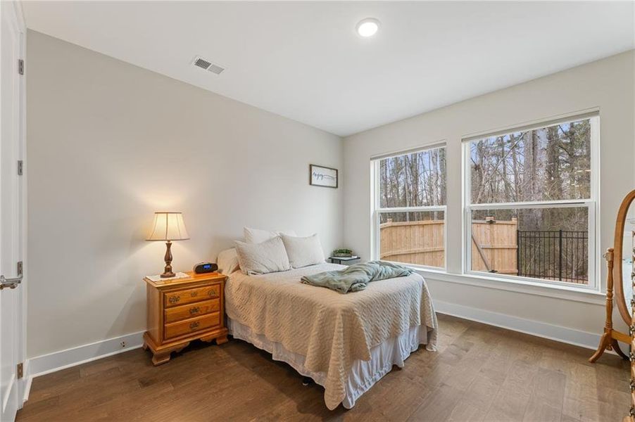 Furnished interior view inside a new home in Settingdown Farms, Cumming (Image 29).