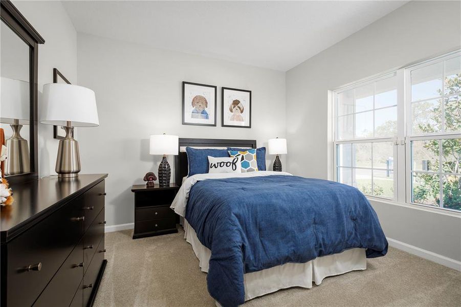 Furnished interior view inside a new home in Vista Trace, Belleview (Image 12).