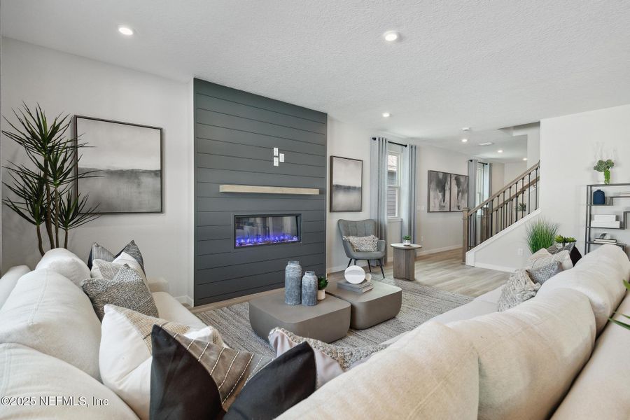 Furnished interior view inside a new home in Magnolia Series at Seminole Palms, Palm Coast (Image 16).