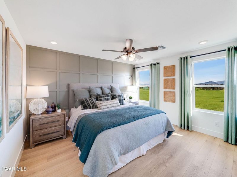 Furnished interior view inside a new home in South Ranch Southern Collection, Prescott (Image 13).