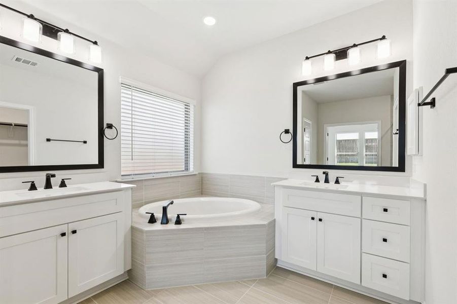 Furnished interior view inside a new home in Silo Mills, Joshua (Image 6).