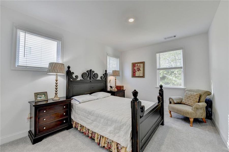 Furnished interior view inside a new home in Bailey Fence, Dacula (Image 44).