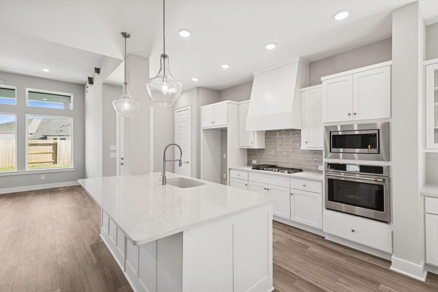 Furnished interior view inside a new home in ARTAVIA 50' Homesites, Conroe (Image 3).